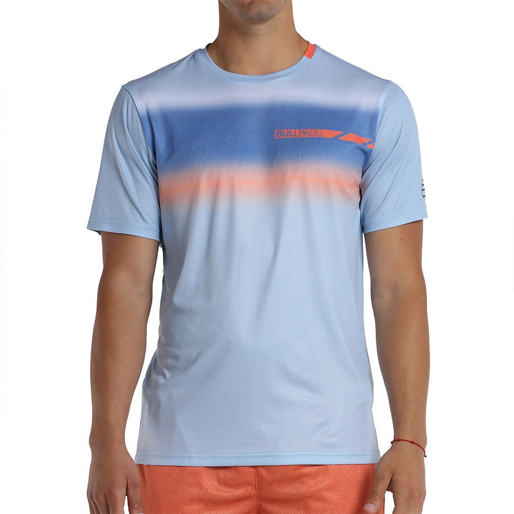 Bullpadel Lacar Short Sleeve T-shirt Blau S Mann von Bullpadel