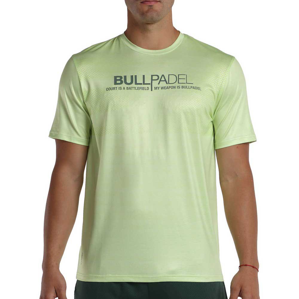 Bullpadel Leteo Short Sleeve T-shirt Gelb M Mann von Bullpadel