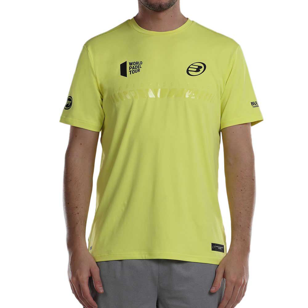 Bullpadel Ligio Short Sleeve T-shirt Gelb XL Mann von Bullpadel