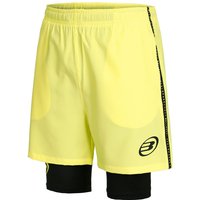 Bullpadel Lirio Shorts Herren Gelb von Bullpadel