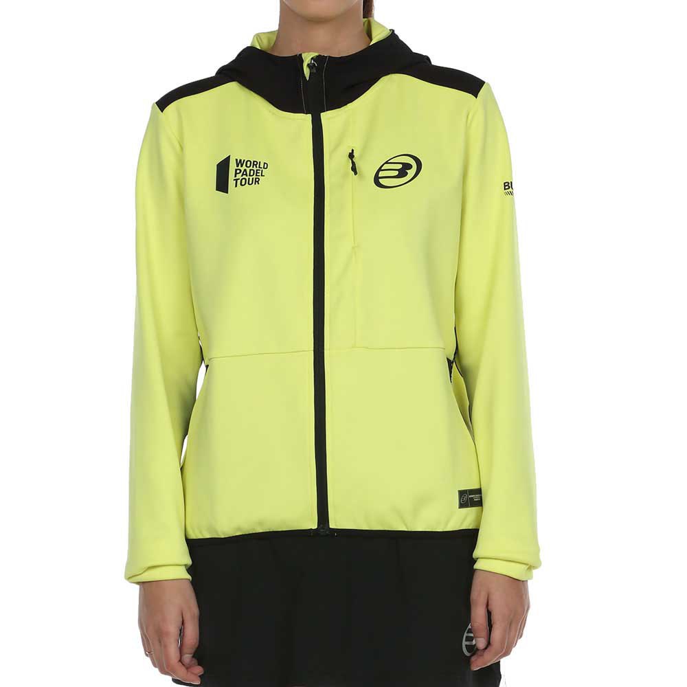 Bullpadel Llera Full Zip Sweatshirt Gelb M Frau von Bullpadel