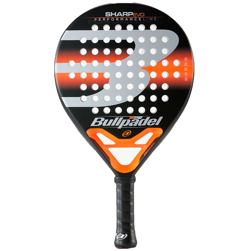 Bullpadel Sharp Evo Padel Racket Orange 350-360 gr von Bullpadel