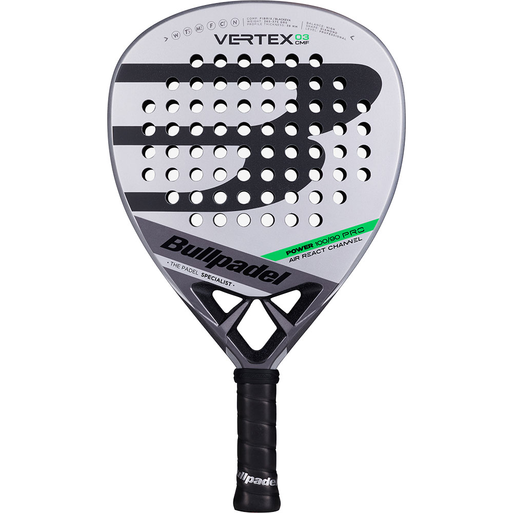 Bullpadel Vertex Xseries Padel Racket Silber von Bullpadel