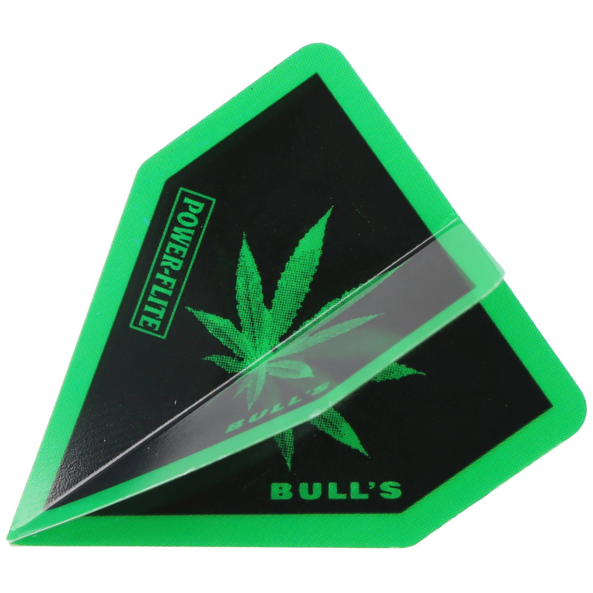 Bull' Powerflite Dartflight Delta-Shape Form, Cannabis, 3 Stück von Bulls Deutschland