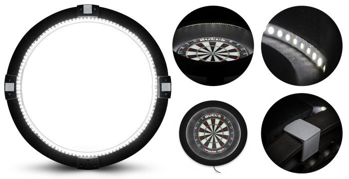 EVA Light System LED Beleuchtung für Dartboard von Bulls Deutschland