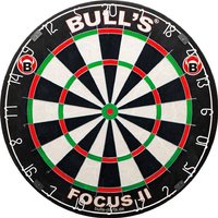 BULL'S Dartboard Focus II Bristle Dart Board von Bulls