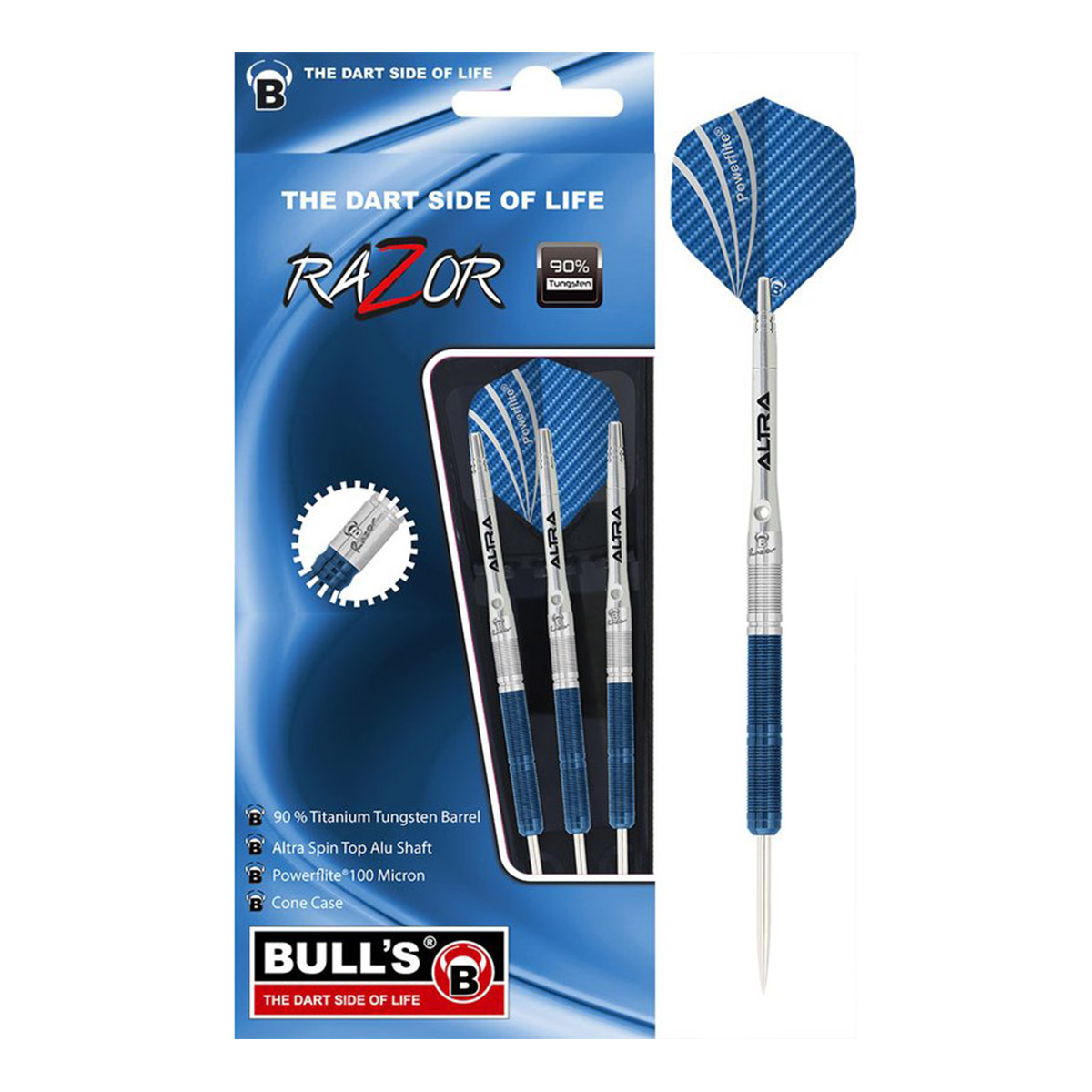 BULL`S Razor R1 Steel Dart 23g von Bulls