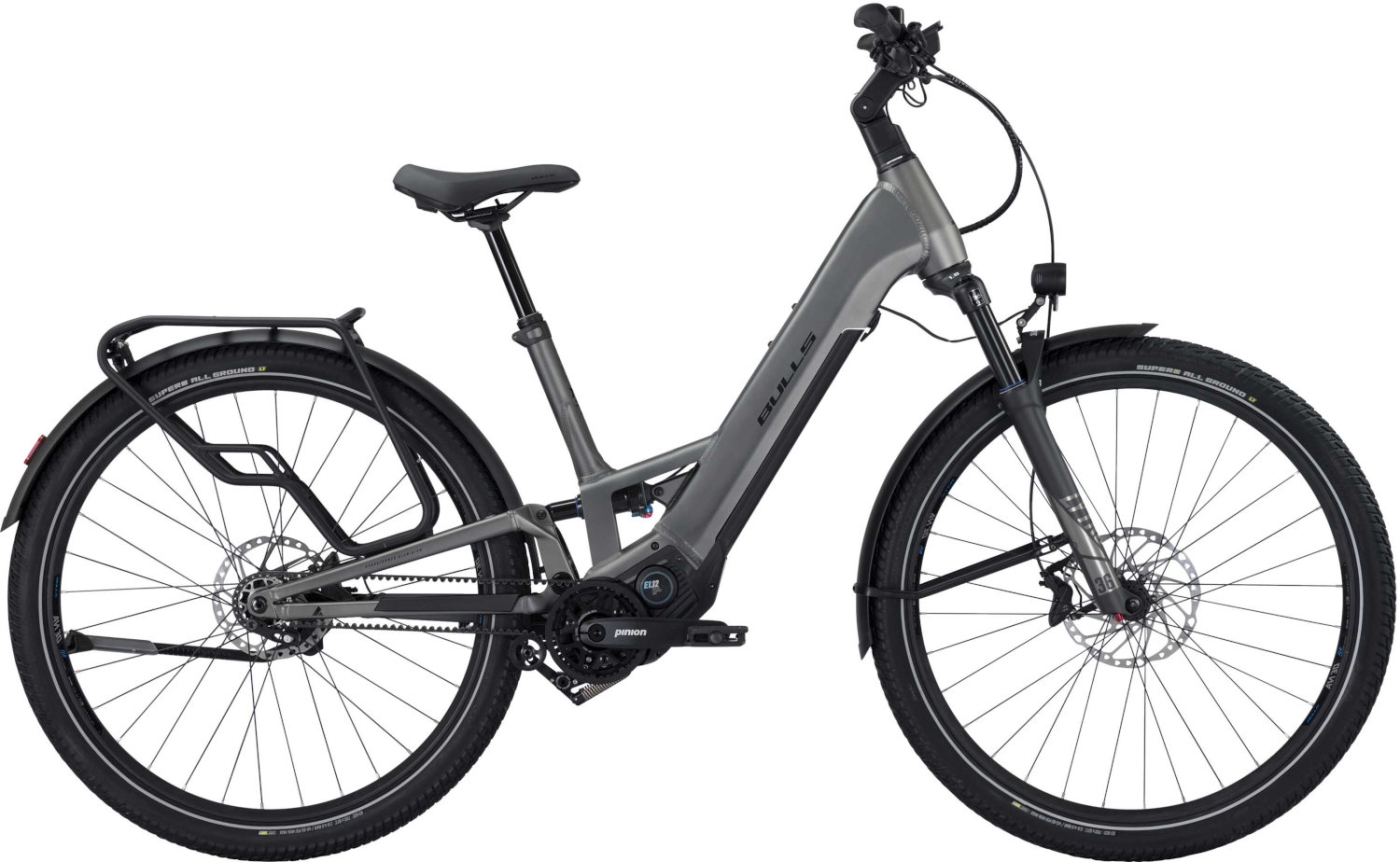 Unisex E-Bike  Bulls Vuca Evo FSX 1 Wave . 2024 (Rahmenhöhe: Körpergröße: 160-175 cm (S) / Akkukapazität: Pinion 960Wh) von Bulls
