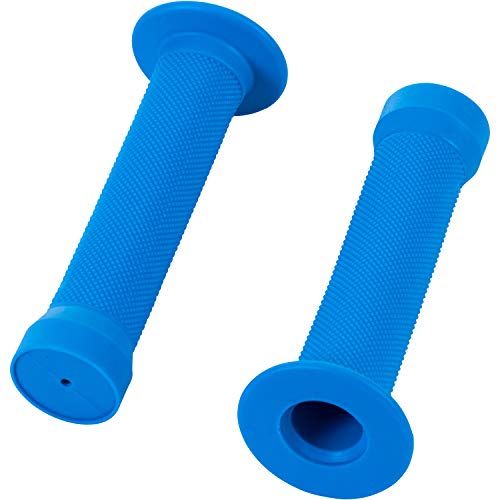 Bullseye Lenkergriff Fahrrad BMX Griffe Fahrradgriffe 3 Farben PVC (blau) von Bullseye