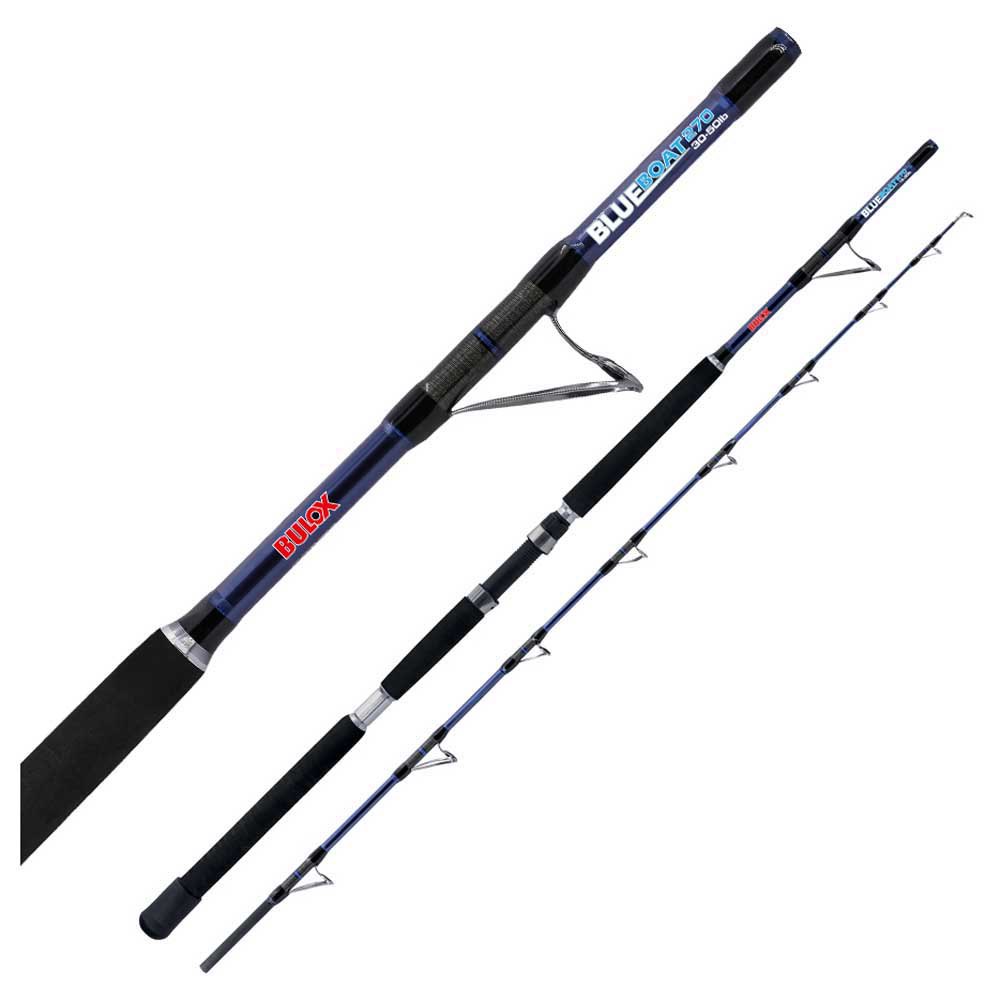 Bulox Blue Boat Bottom Shipping Rod Silber 2.70 m / 16-30 Lbs von Bulox