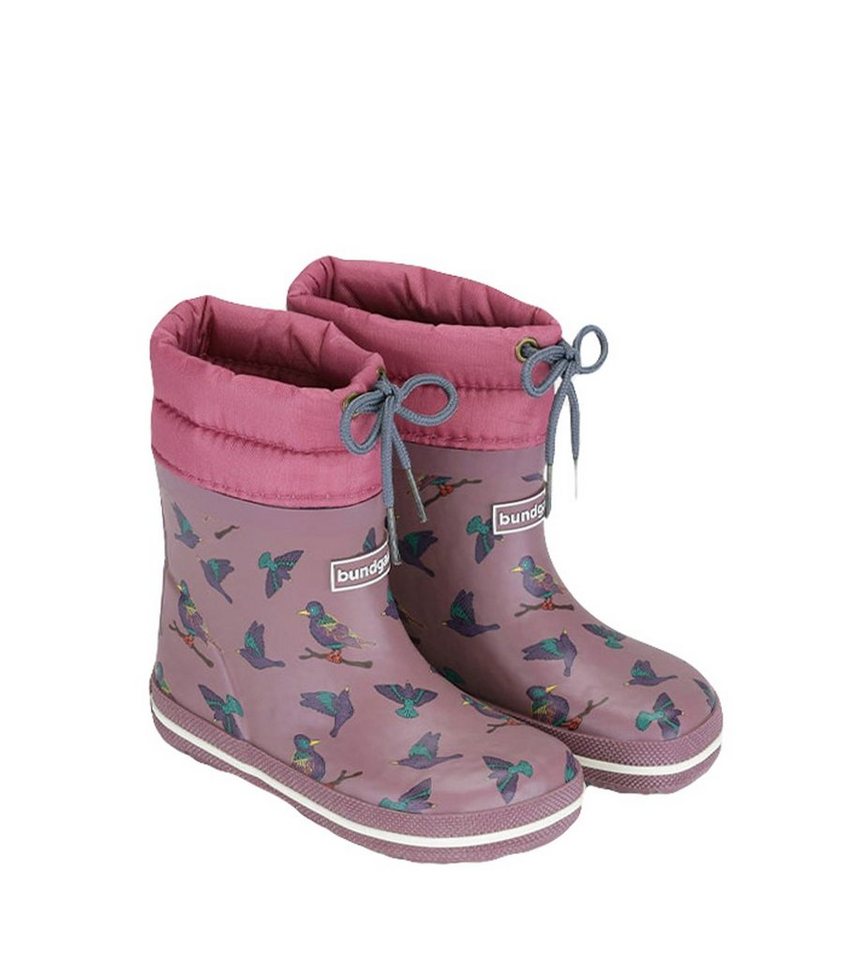 bundgaard Bundgaard Gummistiefel Cirro Low Warm Barfuß Outdoor Rosa Gummistiefel von bundgaard