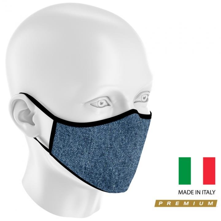 3Face - hochwertiger Mund - Nasenschutz - waschbar - wiederverwendbar - mit Membrane - Made in Italy von Burton, Gonso, Völkl, ...