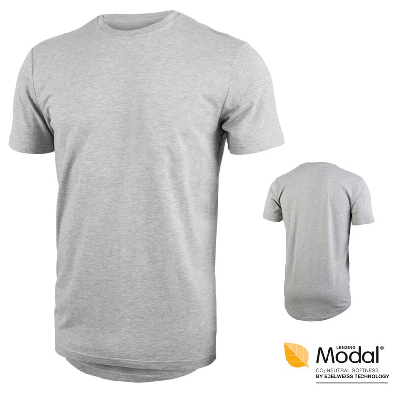 BN3TH - Modal Herren kurzarm Shirt T-Shirt, Shirt, grau weiß von Burton, Gonso, Völkl, ...