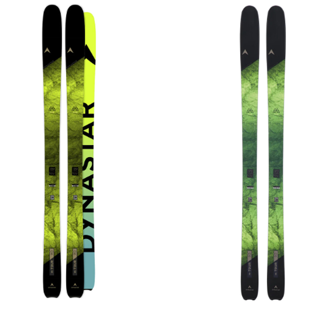 DYNASTAR - M-TOUR 90 Freeride Ski Tourenski - 185cm, schwarz grün von Burton, Gonso, Völkl, ...