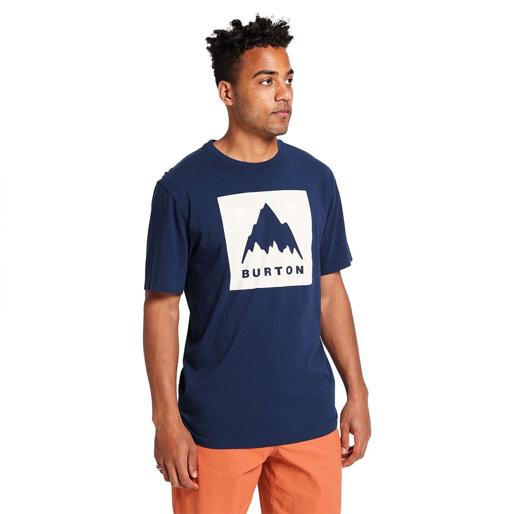 Burton Classic Mountain High Short Sleeve T-shirt Blau S Mann von Burton