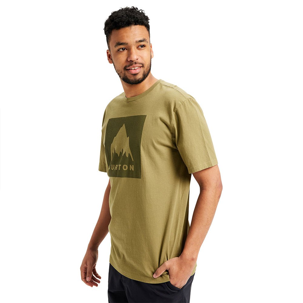 Burton Classic Mountain High Short Sleeve T-shirt Grün S Mann von Burton