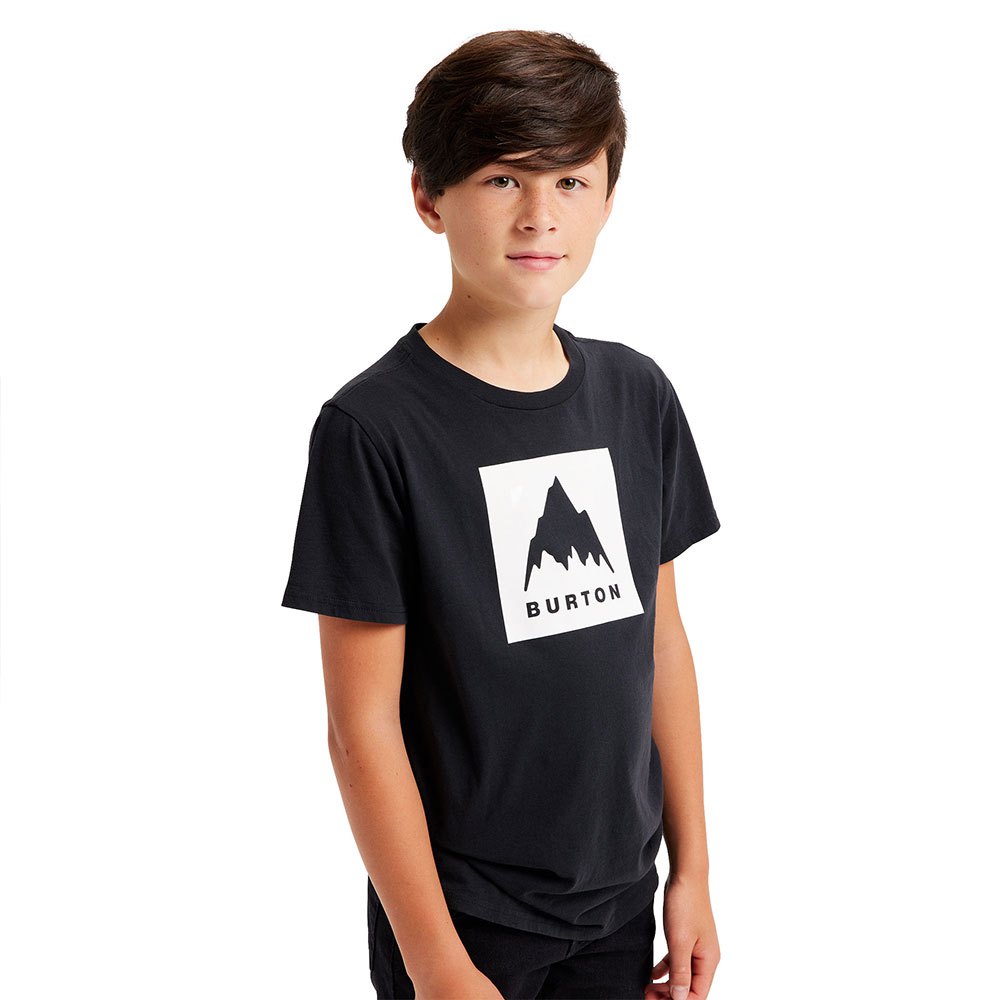 Burton Classic Mountain High Short Sleeve T-shirt Schwarz 12 Years Junge von Burton