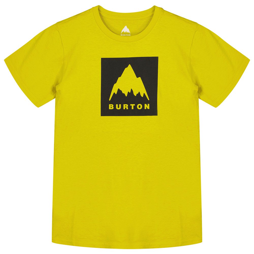 Burton Classic Mtn High Short Sleeve T-shirt Gelb 12 Years Junge von Burton