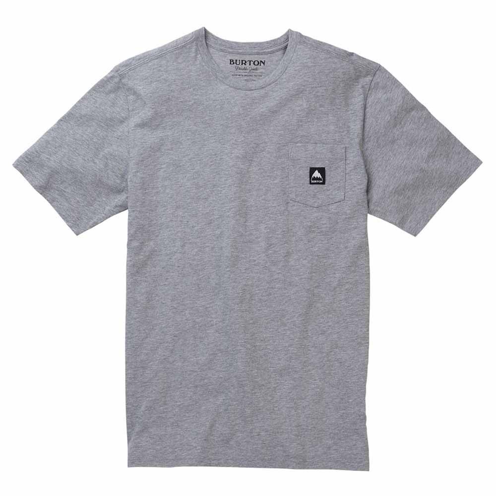 Burton Colfax Short Sleeve T-shirt Grau XS Mann von Burton