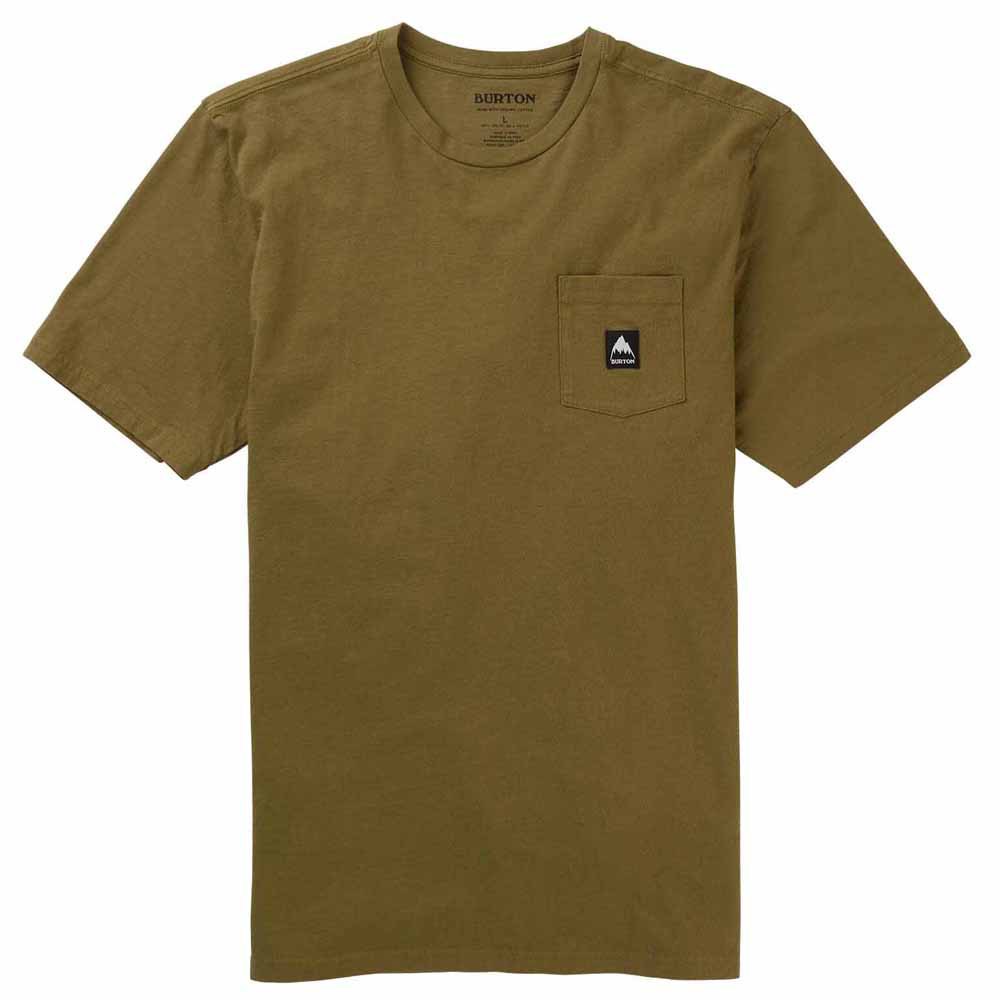 Burton Colfax Short Sleeve T-shirt Grün S Mann von Burton