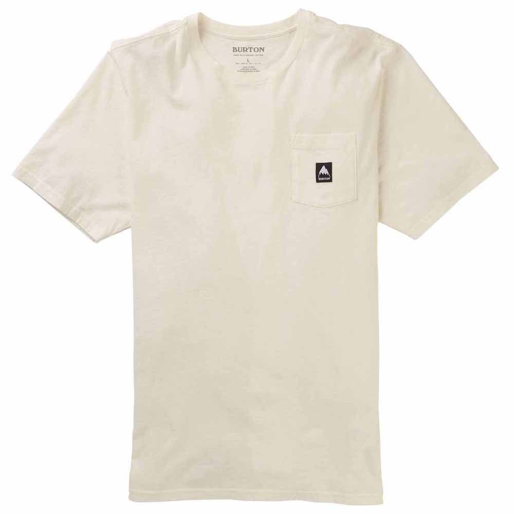 Burton Colfax Short Sleeve T-shirt Weiß XS Mann von Burton