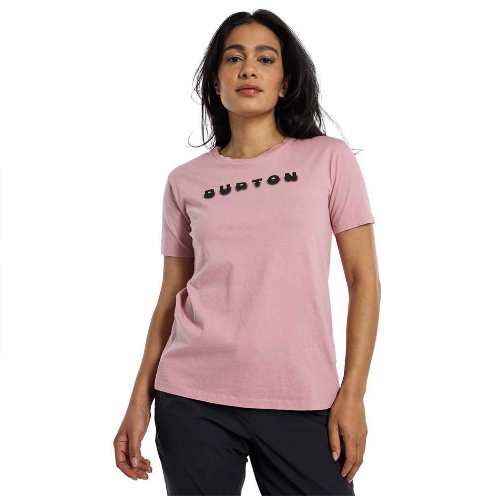 Burton Cosmist Short Sleeve T-shirt Rosa 2XS Frau von Burton