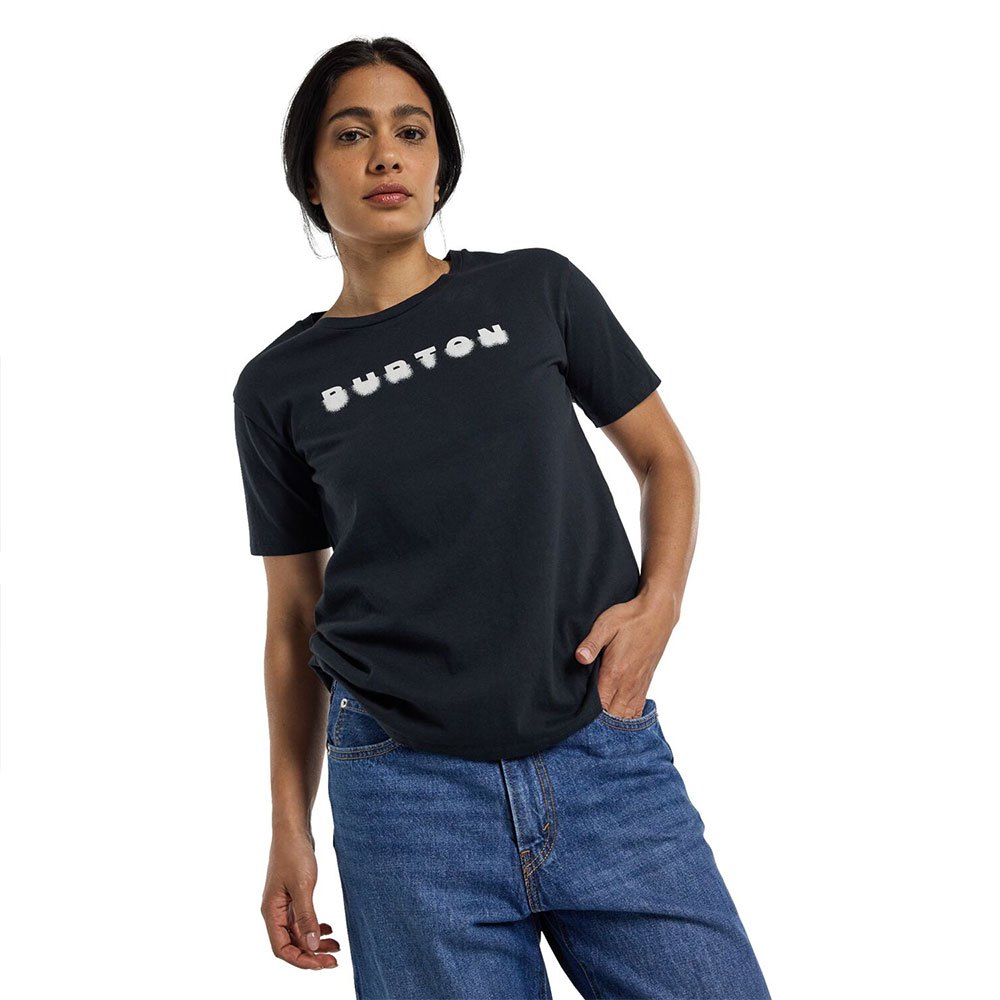 Burton Cosmist Short Sleeve T-shirt Schwarz S Frau von Burton