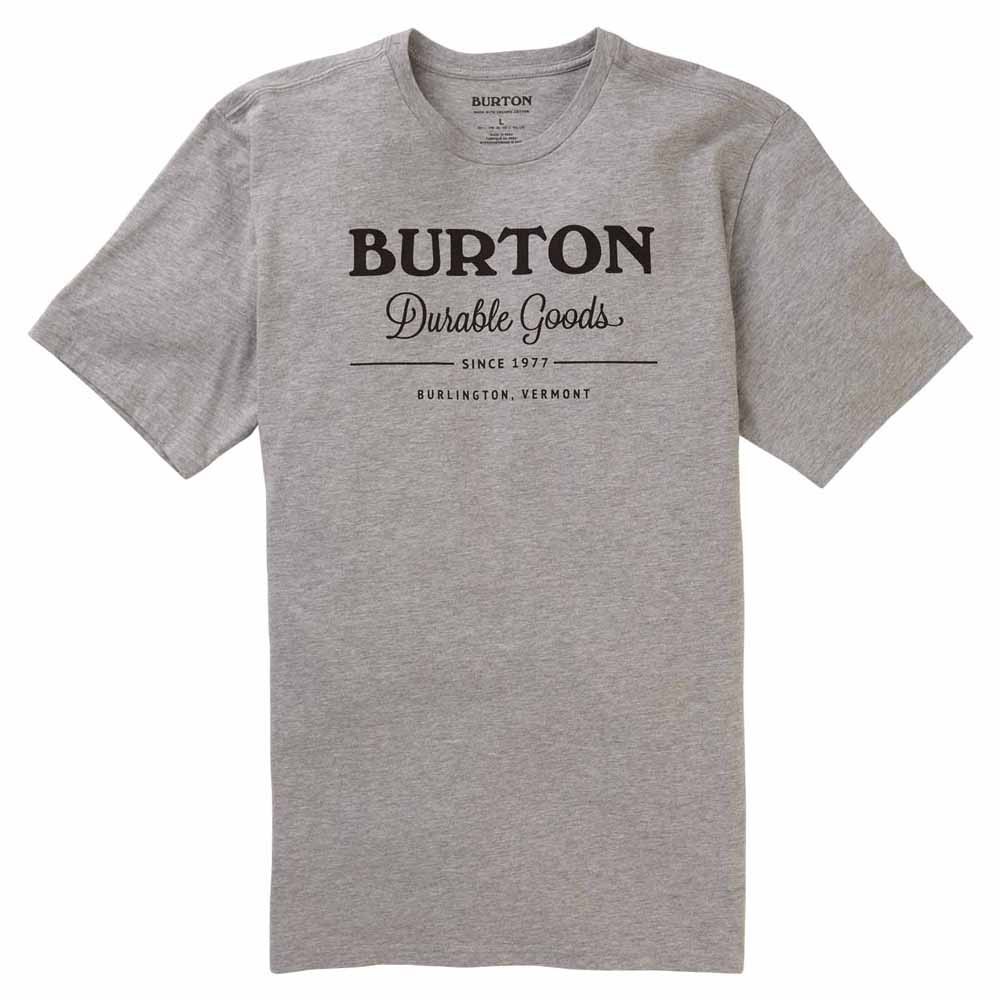 Burton Durable Goods Short Sleeve T-shirt Grau S Mann von Burton