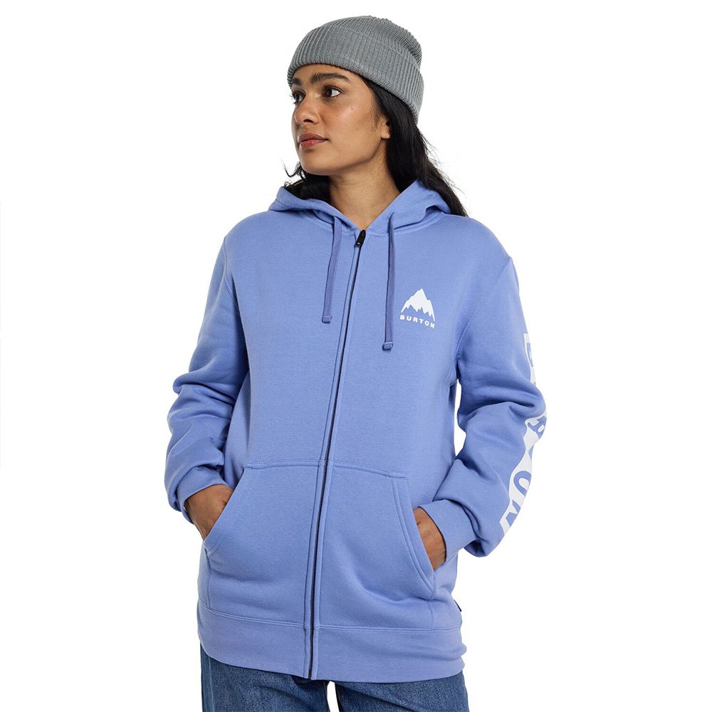 Burton Elite Full Zip Sweatshirt Blau 2XL Frau von Burton