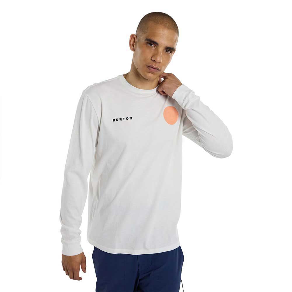 Burton Fish 3d 24 Long Sleeve T-shirt Weiß XS Mann von Burton