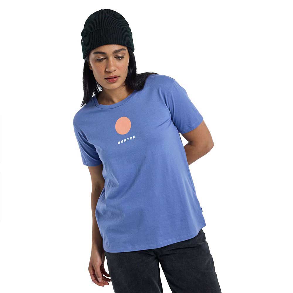 Burton Fish 3d 24 Short Sleeve T-shirt Blau 2XS Frau von Burton