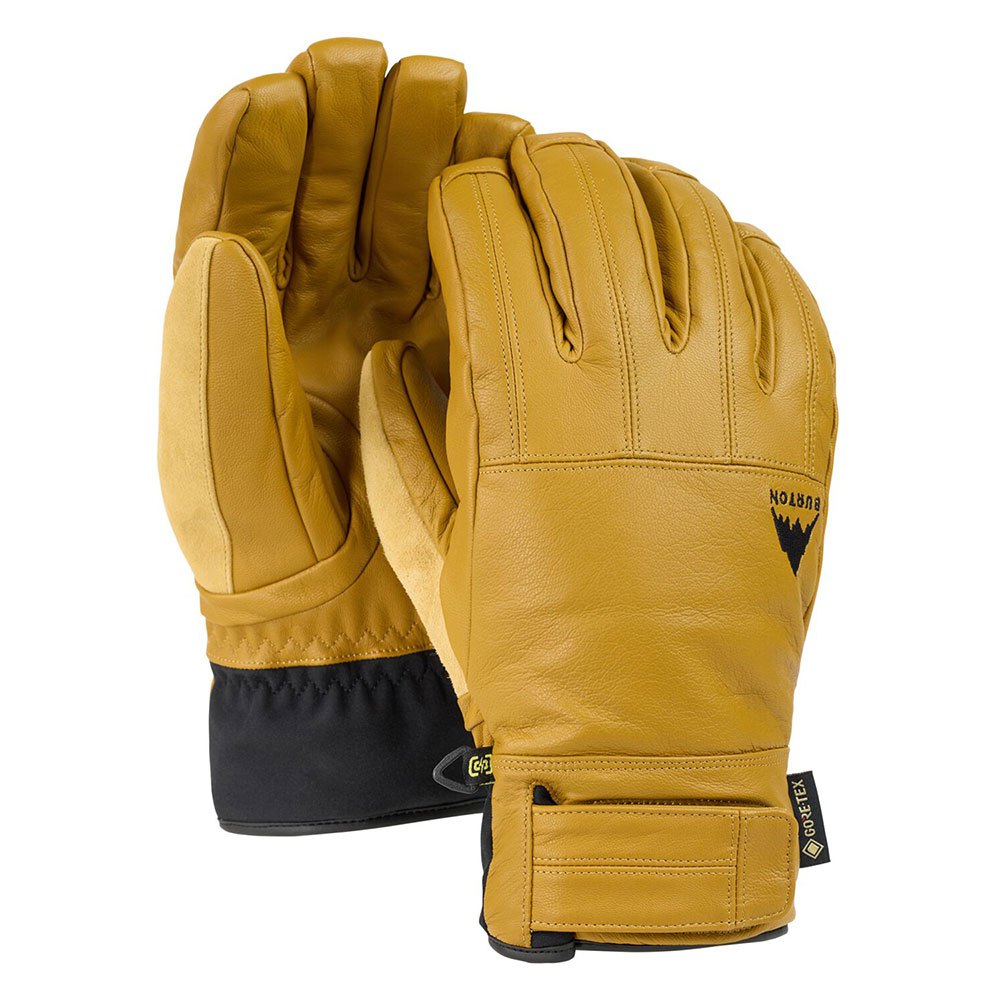 Burton Gondy Gore Leather Gloves Gelb S Mann von Burton