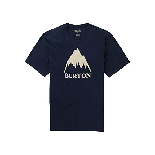 Burton Herren Classic Mountain High T-Shirt, Dress Blue, XXS von Burton