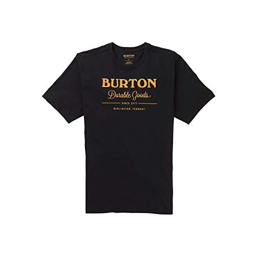 Burton Herren Durable Goods T-Shirt, True Black, XXS von Burton