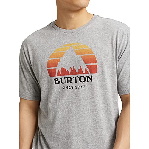 Burton Herren Underhill T-Shirt, Gray Heather, S von Burton