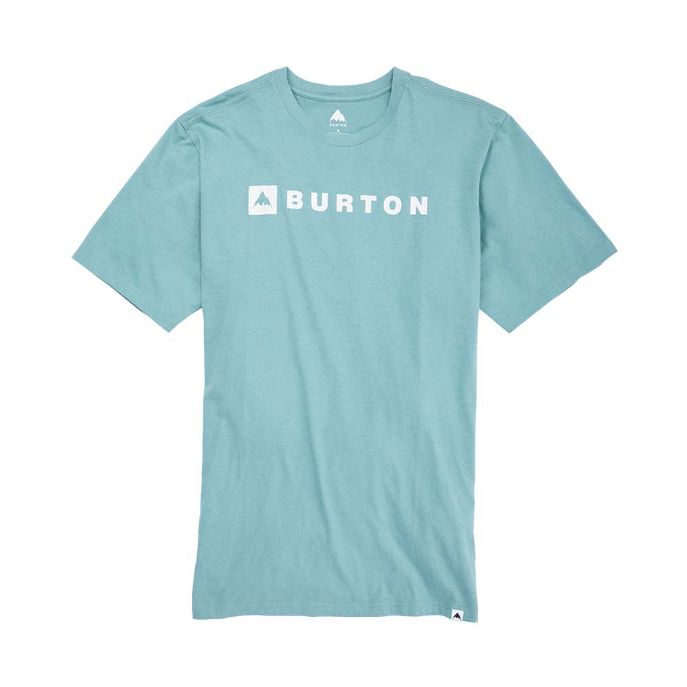 Burton Horiztonal Mtn Short Sleeve T-shirt Blau 2XL Mann von Burton