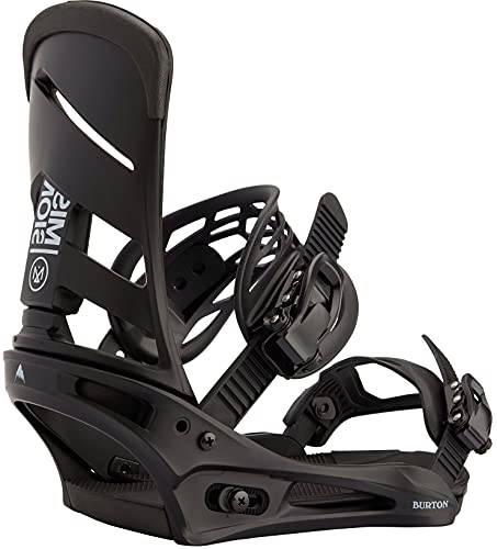 Burton Mission Mens Snowboard Bindings Sz M (8-11) Black von Burton