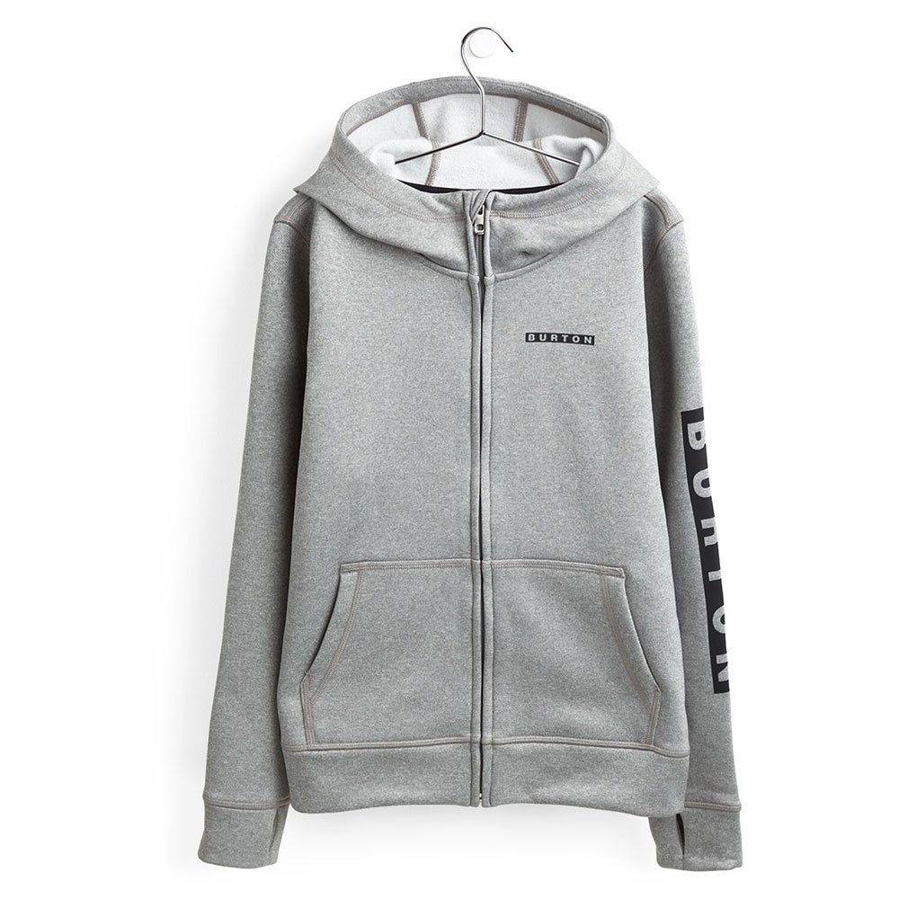 Burton Oak Full Zip Sweatshirt Grau 7-8 Years Junge von Burton