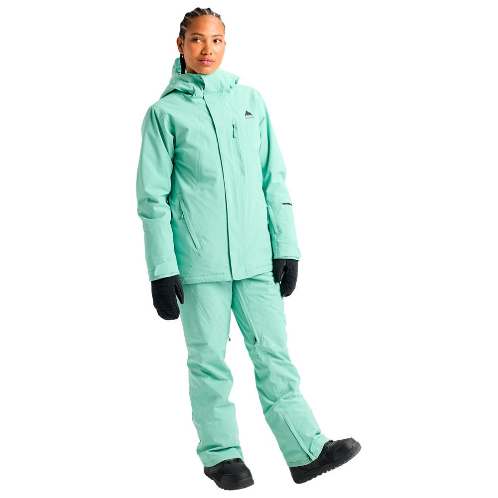 Burton Reserve 2l Insulated Stretch Slim Jacket Grün M Frau von Burton
