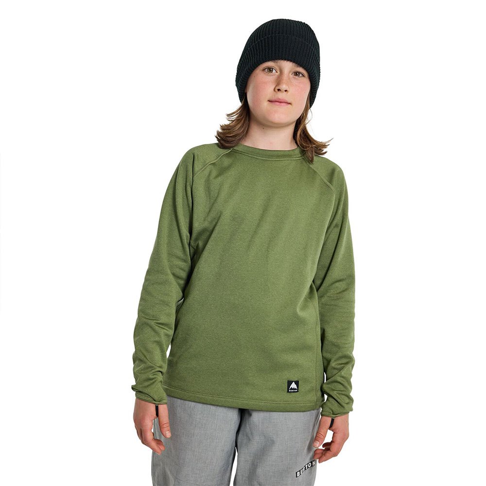 Burton Stockrun Crew Sweatshirt Grün 10 Years Junge von Burton