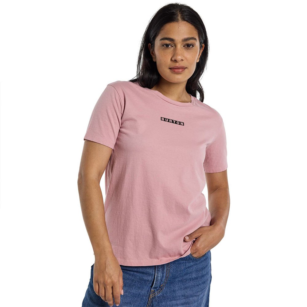 Burton Vault Short Sleeve T-shirt Rosa XL Frau von Burton