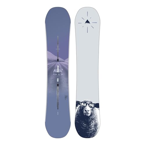 Burton - Yeasayer Flying V Snowboard-Board, Violett, Damen – Größe 144 – Violett von Burton