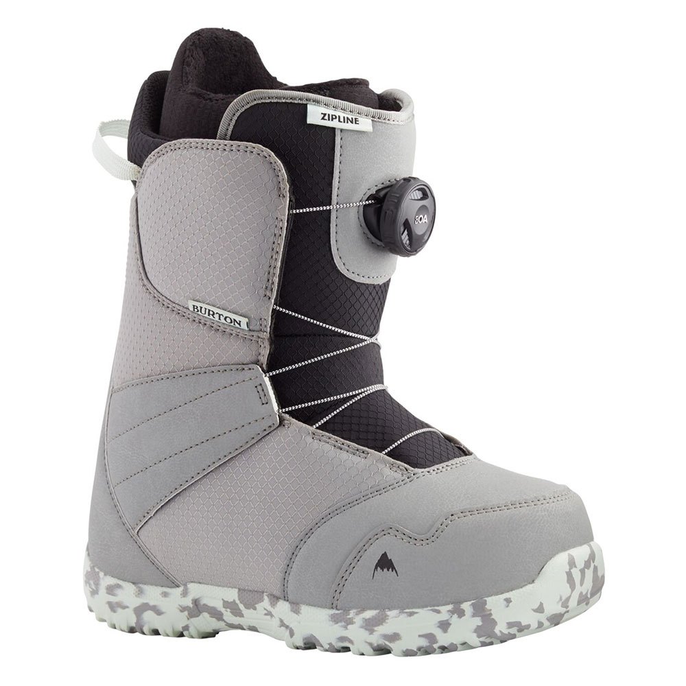 Burton Zipline Boa Snowboard Boots Junior Grau 23.0 von Burton