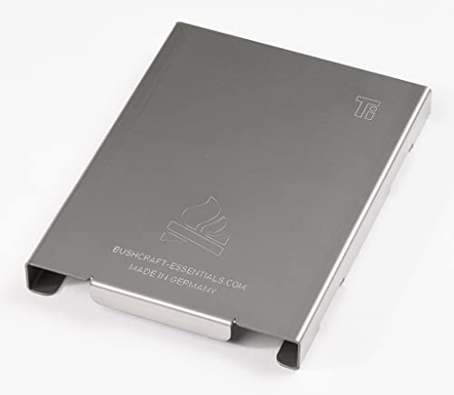 MULTIFUNKTIONS-EINSCHUB Bushbox LF (Titanium) | Zubehör Outdoor-Kocher | 90 g | Made in Germany von Bushcraft Essentials
