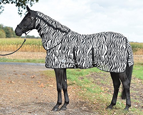 BUSSE PADDOCK-Fliegendecke ZEBRA, mit Bauchlatz, Rückenlänge 115 cm, zebra von Busse