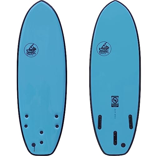 Buster Surfboards Riversurfboard Riverboard Softboard Puffy Puffin (5’2″ x 20″ x 2″ 1/2) von Buster Surfboards