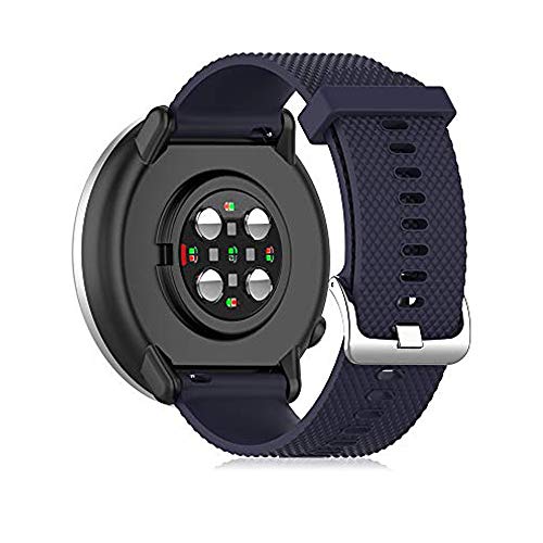 Buwico Armband Kompatibel mit Polar Ignite Watch, Ersatz Silikon Uhrenarmbänder Handgelenk Armbänder Fitness Uhrband Sport Uhr Wechselarmbänder für Polar Ignite Smartwatch (Schwarz, Small) von Buwico