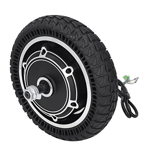 BuyWeek Elektroroller Nabenmotor Reifen für KUGOO M4, 48V 500W 10 Zoll Elektroroller Nabenmotor Rad Reifen Ersatzzubehör von BuyWeek
