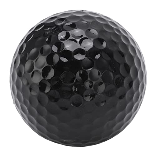 BuyWeek Schwimmende Golfbälle, 2 Schichten Float Water Range Golfball Golf-Übungsbälle Outdoor-Sportarten Golf-Trainingsbälle(Schwarz) von BuyWeek