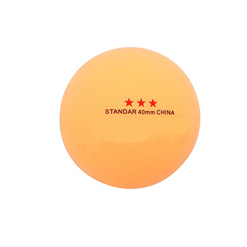 Bydezcon 50 Stück 3-Sterne-Standard 40 mm für Tischtennis für Indoor G Tischtennisschläger von Bydezcon